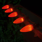 C9 Amber OptiCore Commercial LED Halloween Lights, Lights