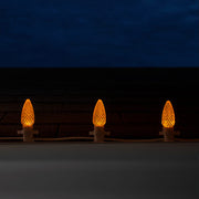 C9 Amber OptiCore Commercial LED Halloween Lights, Lights