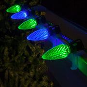 C9 Blue / Green OptiCore Commercial LED Christmas Lights, Lights