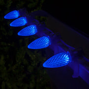 C9 Blue OptiCore Commercial LED Christmas Lights, Lights
