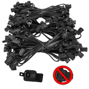C9 E17 - Intermediate Light Stringer, Length, 10 Amp SPT2W Black Wire