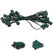 C9 E17 - Intermediate Light Stringer, Length, 10 Amp SPT2W Green Wire