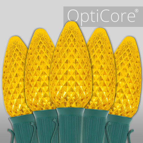 C9 Gold OptiCore Commercial LED Christmas Lights, Lights