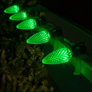 C9 Green OptiCore Commercial LED Christmas Lights, Lights