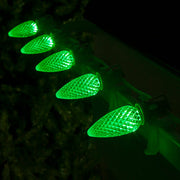 C9 Green OptiCore Commercial LED Christmas Lights, Lights