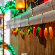 Chili Pepper Light Set, 35 Multicolor Lights