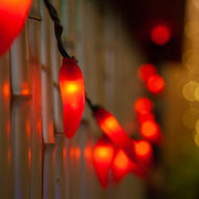 Chili Pepper Light Set, 35 Red Lights