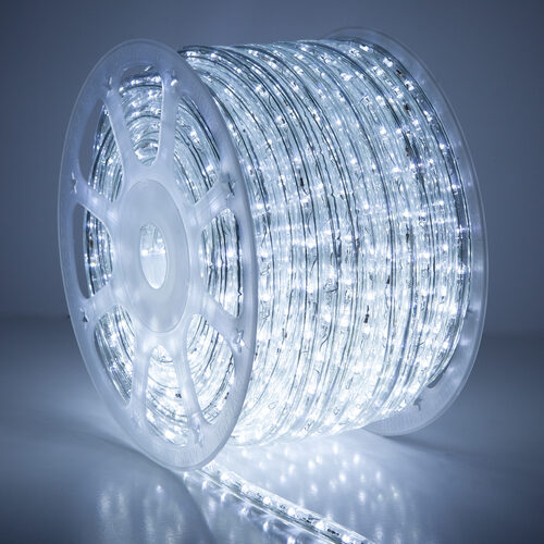 Cool White LED Rope Light, 150 ft