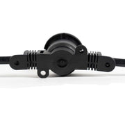 E26 - Medium Light Patio Stringer, Length, 10 Amp SJTW Black Wire
