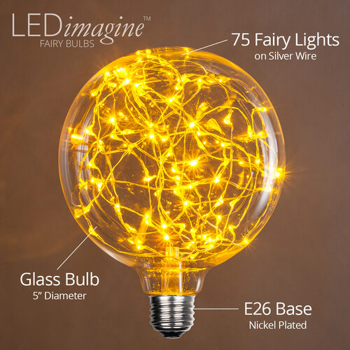 G125 Gold LEDimagineTM Fairy Light Bulbs