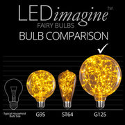 G125 Gold LEDimagineTM Fairy Light Bulbs
