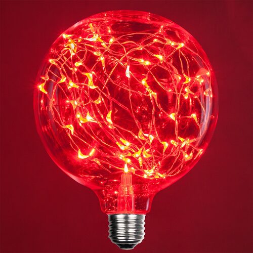 G125 Red LEDimagineTM Fairy Light Bulbs