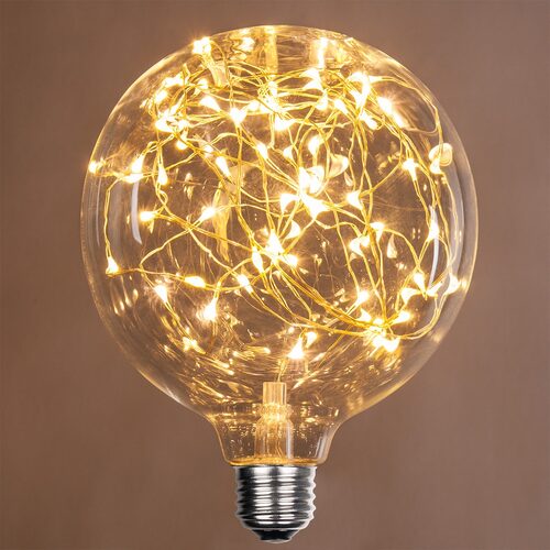 G125 Warm White LEDimagineTM Fairy Light Bulbs