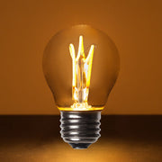 G45 Antiqued Glass Warm White FlexFilament Globe Light LED Edison Bulbs