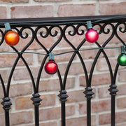 G50 Multicolor Satin Globe Lights, E12 - Candelabra Base