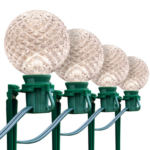 G50 Warm White OptiCore Garden LED Pathway Lights, 25 Lights, 7.5 Inch Stakes, 25'