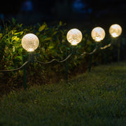 G50 Warm White OptiCore Garden LED Pathway Lights, 25 Lights, 7.5 Inch Stakes, 25'