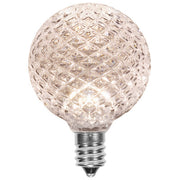G50 Warm White OptiCore® LED Globe Light Bulbs, E12 - Candelabra Base