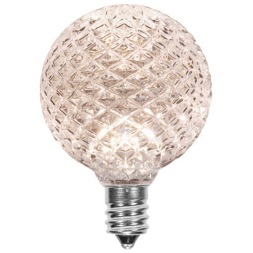 G50 Warm White OptiCore® LED Globe Light Bulbs, E12 - Candelabra Base