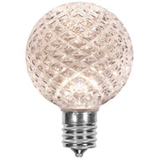 G50 Warm White OptiCore® LED Globe Light Bulbs, E17 - Intermediate Base