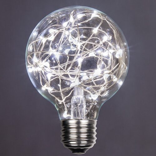 G80 Cool White LEDimagineTM Fairy Light Bulbs