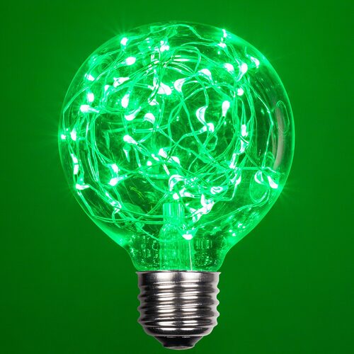 G80 Green LEDimagineTM Fairy Light Bulbs