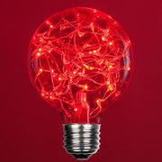 G80 Red LEDimagineTM Fairy Light Bulbs