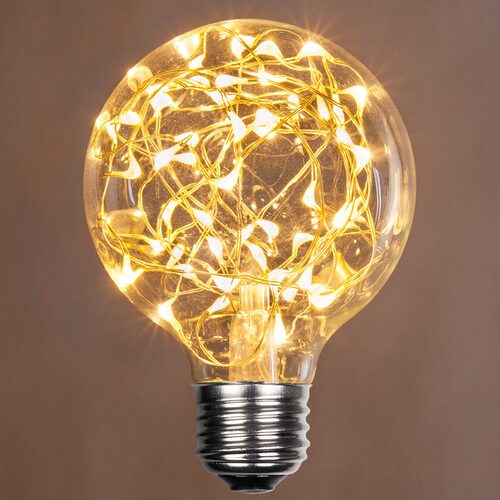 G80 Warm White LEDimagineTM Fairy Light Bulbs