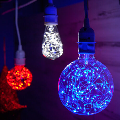 G95 Blue LEDimagineTM Fairy Light Bulbs
