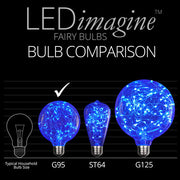 G95 Blue LEDimagineTM Fairy Light Bulbs
