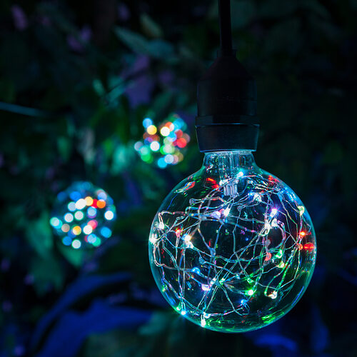 G95 Color Change RGB LEDimagineTM Fairy Light Bulbs