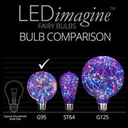 G95 Color Change RGB LEDimagineTM Fairy Light Bulbs
