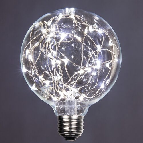 G95 Cool White LEDimagineTM Fairy Light Bulbs