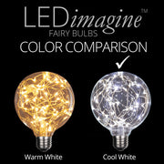 G95 Cool White LEDimagineTM Fairy Light Bulbs