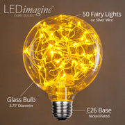 G95 Gold LEDimagineTM Fairy Light Bulbs