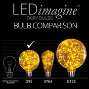 G95 Gold LEDimagineTM Fairy Light Bulbs