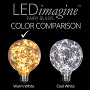 G95 Warm White LEDimagineTM Fairy Light Bulbs