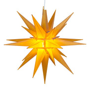 Gold LED Moravian Star