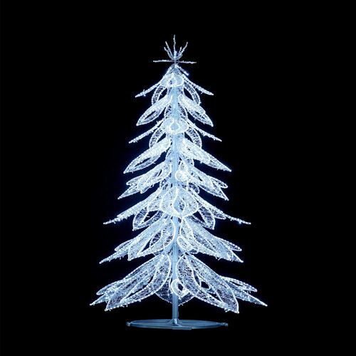 Ice Wave LED Christmas Tree