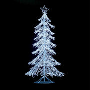Icy LED Christmas Tree
