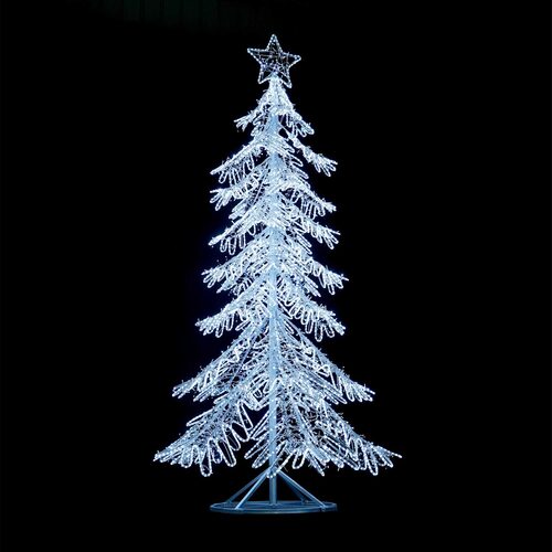 Icy LED Christmas Tree