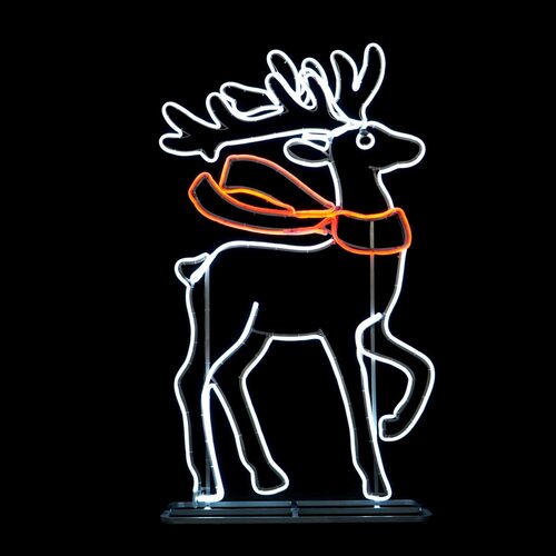 LED Christmas Reindeer Motif