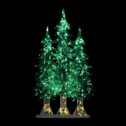 LED Christmas Trees, Set of 3