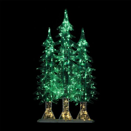 LED Christmas Trees, Set of 3