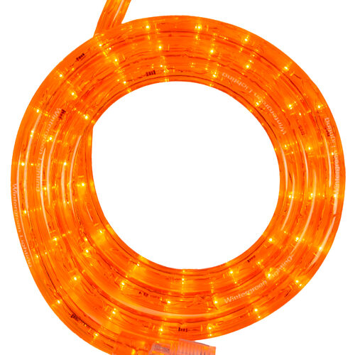 Orange LED Rope Light, 18 ft