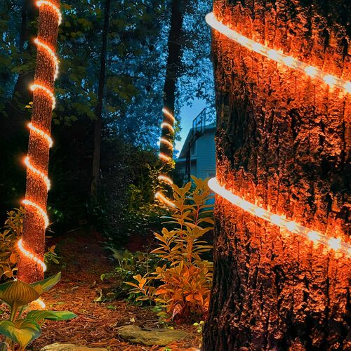 Orange Rope Light, 18 ft