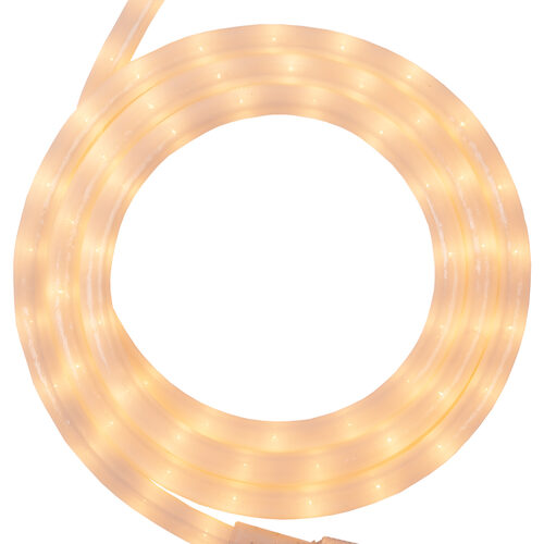 Pearl White Rope Light, 18 ft