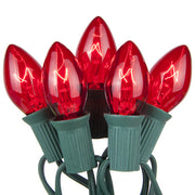 Red C7 Lights on Green Wire