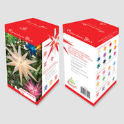 Red LED Moravian Star
