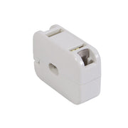 Snap-On Female Zip Plug, SPT1, White